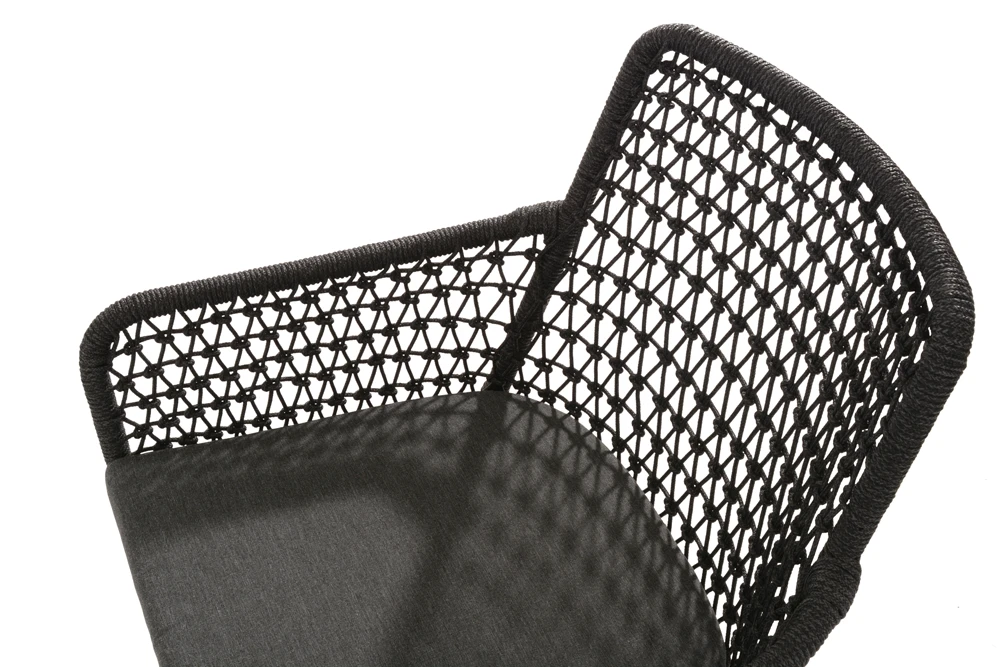 Athena Dining Stoel - Antraciet - Incl. Kussen - Afbeelding 5