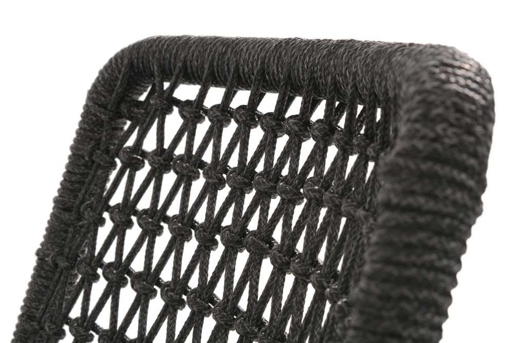 Athena Dining Stoel - Antraciet - Incl. Kussen - Afbeelding 6