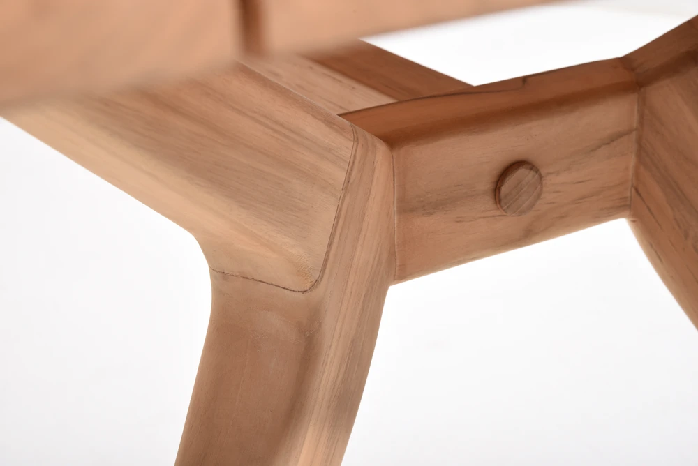 Belair Teak Eettafel - 240 X 100 Cm - Naturel - Afbeelding 2