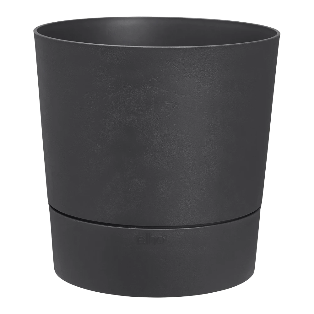 Bloempot Elho Greensense Aqua Care Rond - D35 X H34cm - Houtskoolgrijs