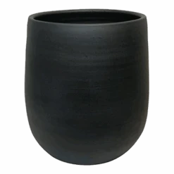 Bloempot Hamelton - D38 X H40cm - Mat Zwart