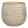 Bloempot Hendrick - D19 X H17cm - Creme