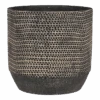Bloempot Jack - D19,5 X H18,5cm - Zwart