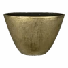 Bloempot Kos Ovaal - L39 X B20 X H31cm - Goud