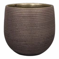 Bloempot Lydia - D26 X H26cm - Shiny Purple