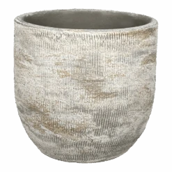 Bloempot Miami - D19 X H17cm - Grijs