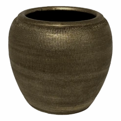 Bloempot Phoenix - D29 X H27cm - Goud