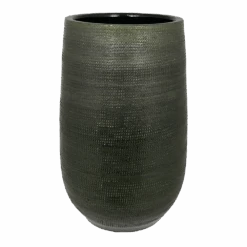 Bloempot Tokio Hoog - D19 X H30cm - Groen
