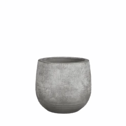 Bloempot Victor - H16 X D19cm - Grijs