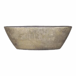 Bloempot Mira Ovaal - L69 X B17 X H25cm - Goud