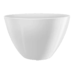 Bloempot Elho Brussels Diamond Ovaal Hoog 36cm - Wit