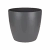 Bloempot Elho Brussels Rond 25cm - Antraciet