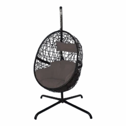 Hangstoel Laos - Zwart/Antraciet