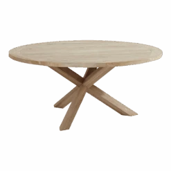 Louvre Dining Tafel - U00f8 160 Cm - Natural Teak