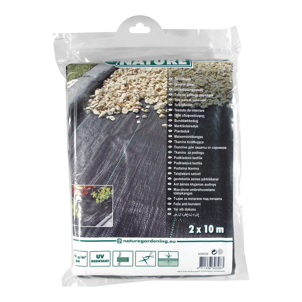 Nature - Gronddoek Zwart 2x10m - Afbeelding 4