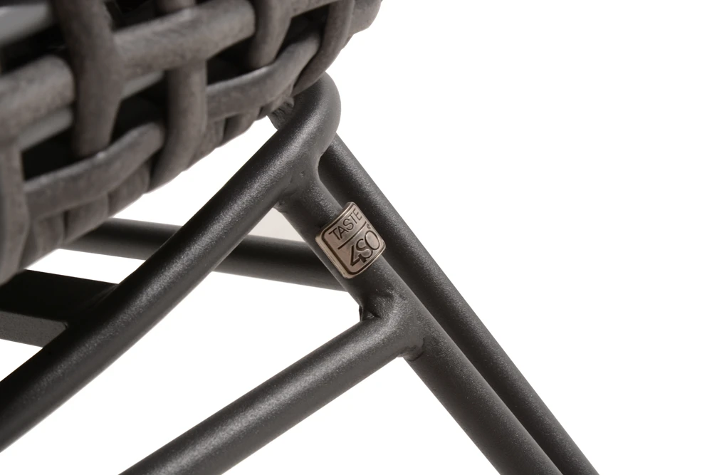 Opera Dining Stoel - Antraciet - Incl. Kussen - Afbeelding 6