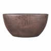 Bloempot Mira Ovaal - L49 X B20 X H25cm - Koper