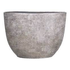 Bloempot Mira Ovaal - L50 X B20 X H36cm - Wit