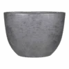Bloempot Mira Ovaal - L50 X B20 X H36cm - Antraciet