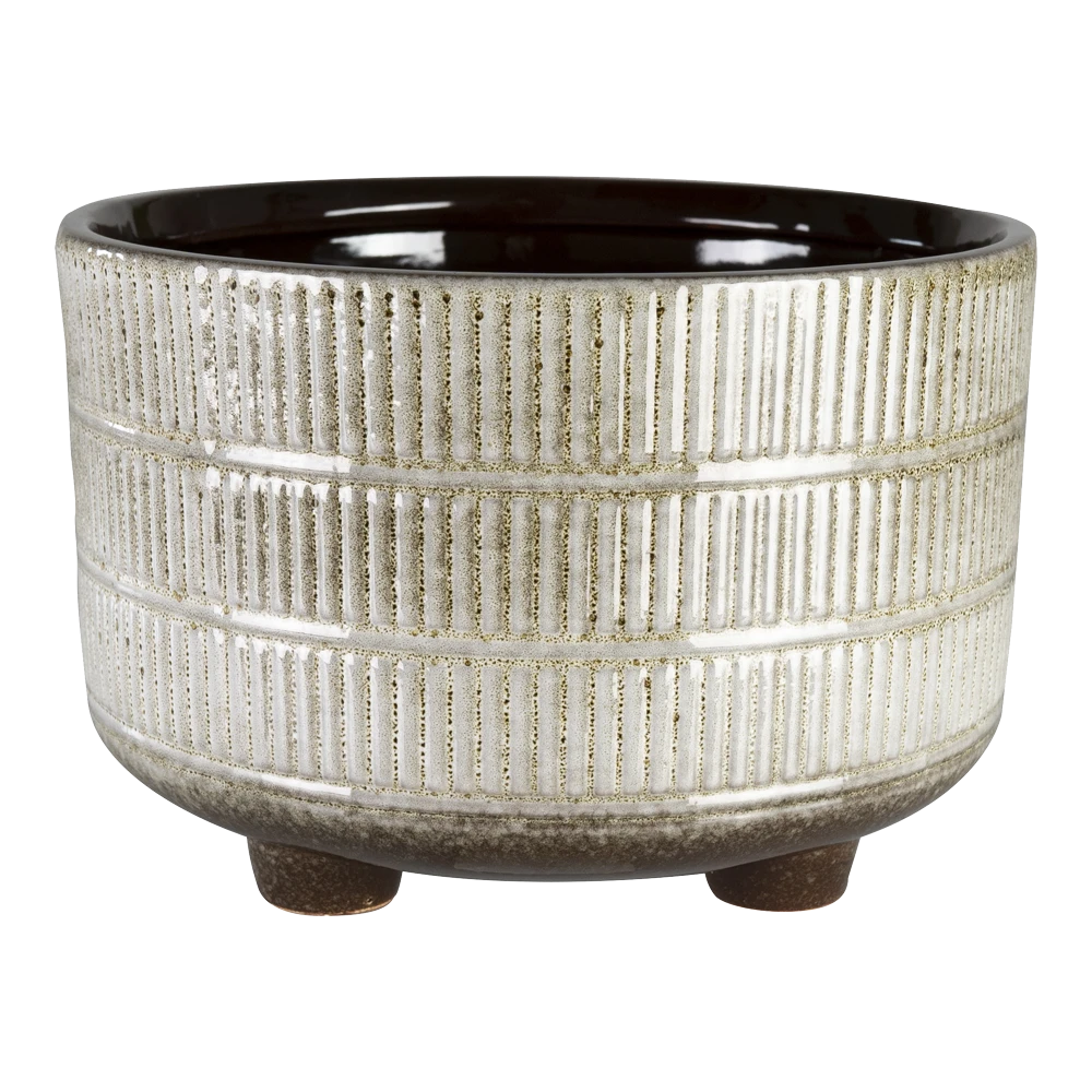 Plantenschaal Denise - D21 X H14cm - Off White