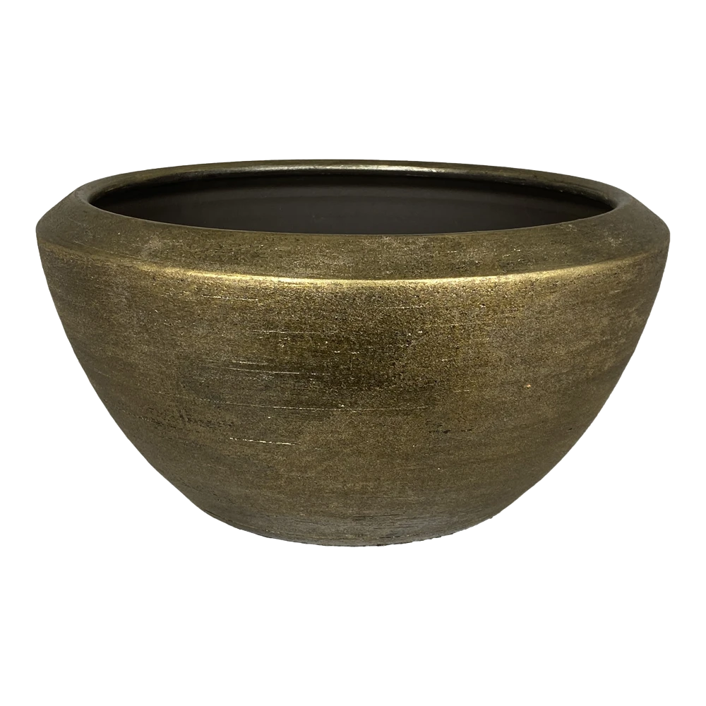 Plantenschaal Kos - D45 X H20cm - Goud