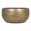 Plantenschaal Steef - D32 X H15cm - Industrieel Goud