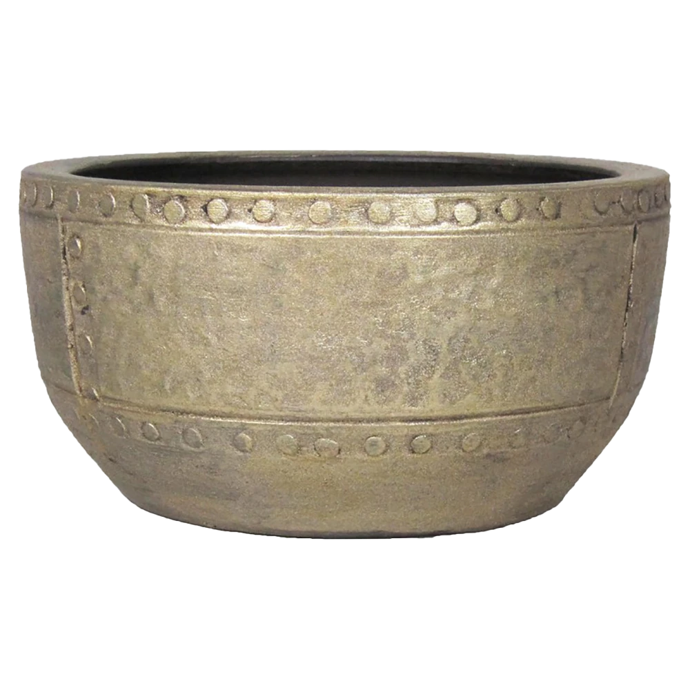 Plantenschaal Fien - D29 X H14cm - Goud