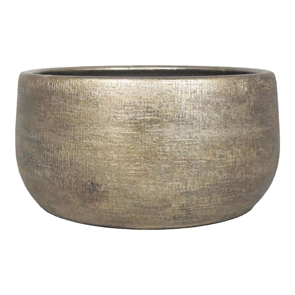 Plantenschaal Mira - D29 X H14cm - Goud