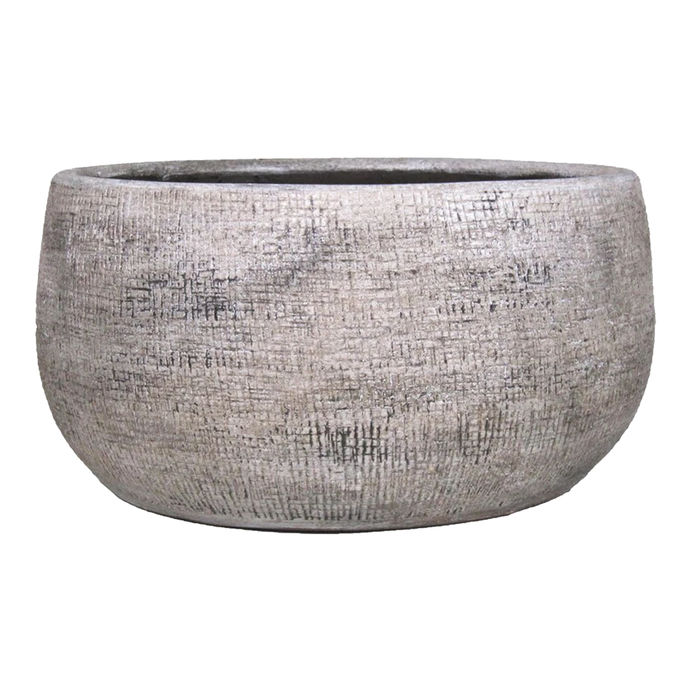 Plantenschaal Mira - D29 X H14cm - Wit