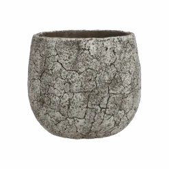 Bloempot Thomas - D21 X H19cm - Off White