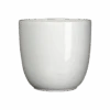 Bloempot Tusca - D28 X H25cm - Wit