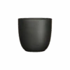Bloempot Tusca - D25 X H23cm - Mat Zwart