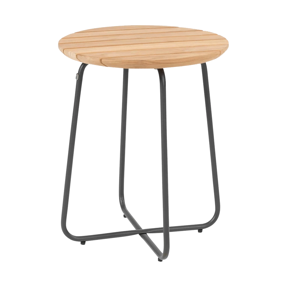 Verdi Side Tafel - U00f8 45 Cm - Natural Teak - Afbeelding 2